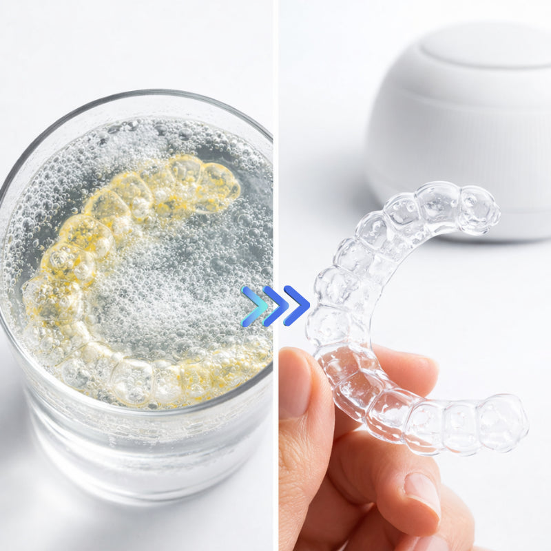 CrystalClean™ | Ultraschall-Tiefenreinigung in nur 5 Minuten