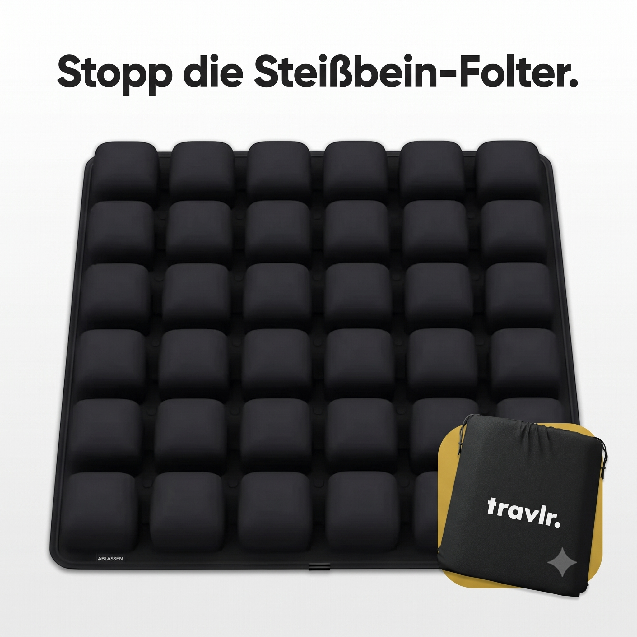 DAS TRAVLR SITZKISSEN.